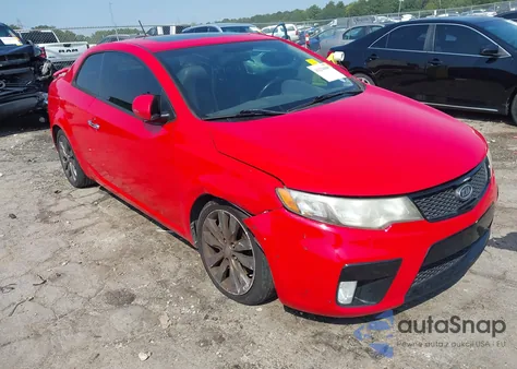 2013 Kia Forte Koup Sx z USA, uszkodzony, nr VIN KNAFW6A37D5651863